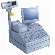 隆寶LANPOS IC-5800C液晶屏商用POS機(jī)