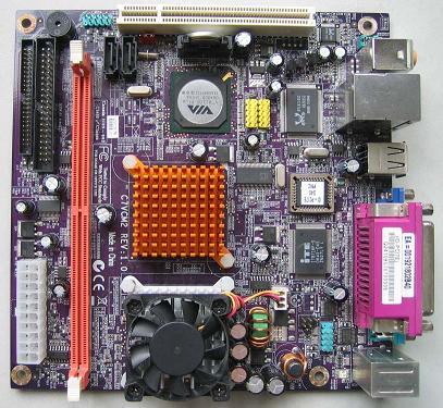 供應(yīng)POS機(jī)主板威盛PC2000E+(精英C7VCM2 C7-D 1.5G CPU)